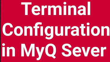 Terminal Profile Configuration in MyQ || MyQ Server configuration || Printer