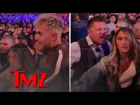 Jake Paul And Julia Rose Are Confronted By Man At Fury-Wilder Fight | TMZ