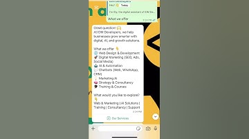 AI WhatsApp Chatbot for Business | 24/7 Sales & Customer Support Automation by IDMdevelopers