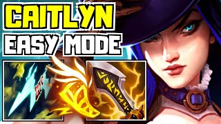 How to play Caitlyn ADC for BEGINNERS