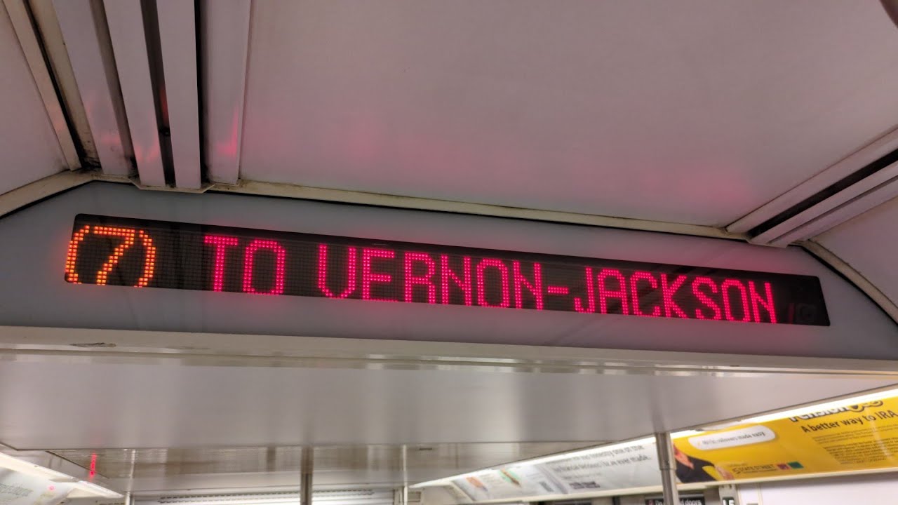 NYC Subway: 2026 R188 7 Announcements to Times Sq-42 St, Woodside