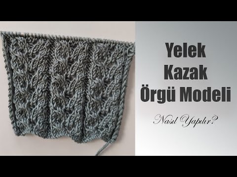 Hem Erkek Hem Kadın Örgüleri İçin Çift Örgü Modeli Nasıl Yapılır? / Knitting Patterns