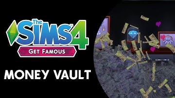 The Sims 4 Get Famous: Money Pile Woohoo (Money Vault)