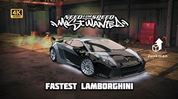 Fully Junkman Unlocked Lamborghini | NFS Most Wanted 2005 Modern Edition Gameplay #nfsmostwanted