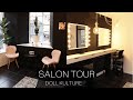 SALON TOUR | WELCOME TO DOLL KULTURE | CHECK OUT OUR MAKEUP STUDIO  SALON DECOR 2021 | HOLLYWYATTMUA