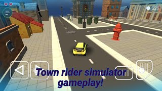 Town Rider Simulator Gameplay +Dl