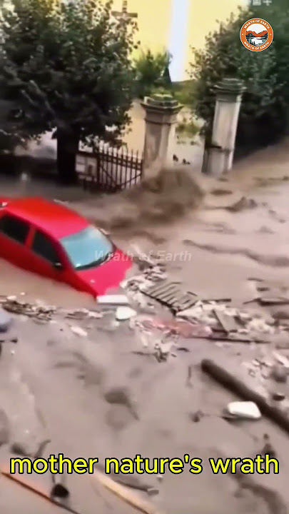 Bencana yang mengerikan! Banjir terbesar sepanjang sejarah di Tiongkok 😱😱😱 #shorts #banjir #Tiongkok