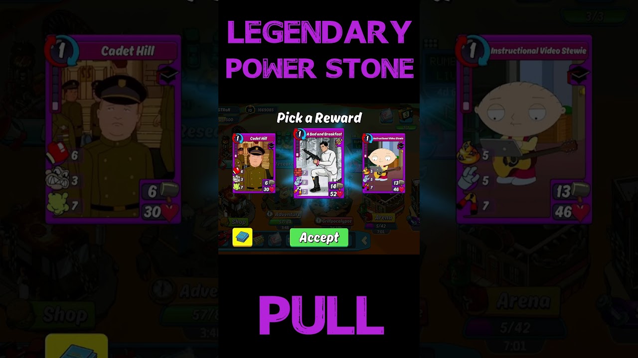 Legendary Power Stone Pull