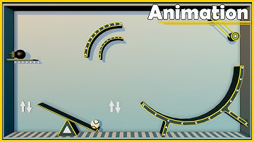 Ball Obstacle Animation Concept in Autodesk Maya 2017