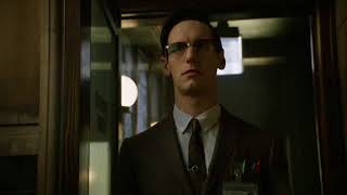 Cory Michael Smith (The Riddler) in TV Series Gotham S01E13 Scene #3