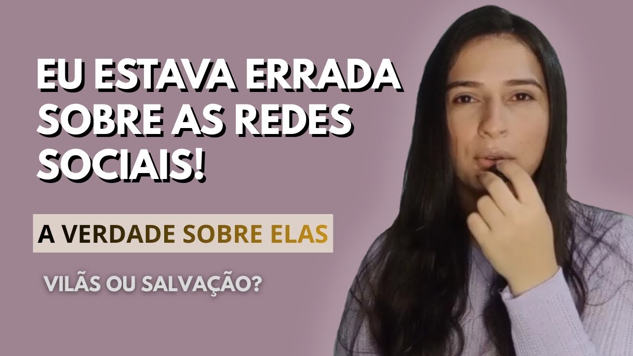 As redes sociais me adoeceram... Até eu aprender a usá-las