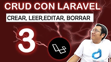 👨‍💻 Como HACER un CRUD en laravel//  video (3) - Modelo Vista Controlador