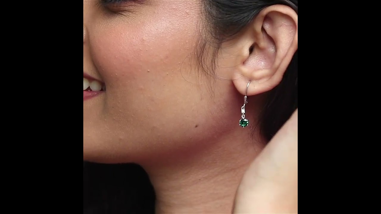 Get ready to turn heads with these stunning emerald green earrings 💚✨ - Ornate Jewels