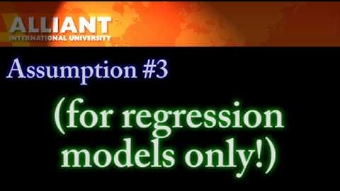 assumptions of anova (special edition)