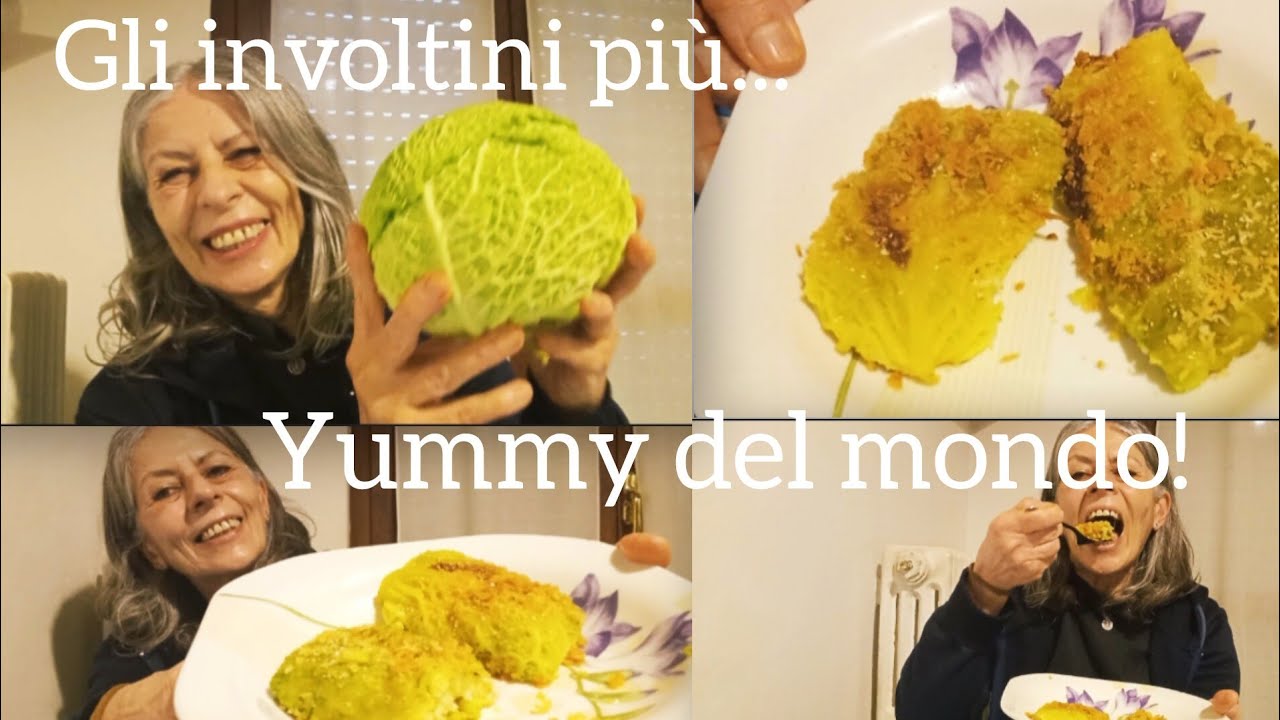 Ho fatto i fagottini di verza col riso integrale! 👏🏼👏🏼👏🏼👏🏼😋😋 Ricetta vegetariana! 