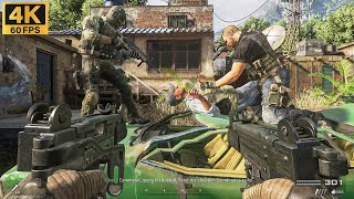 Task Force 141 Takedown | 4K 60FPS UHD Gameplay | Call of Duty: Modern Warfare 2 Campaign Remastered