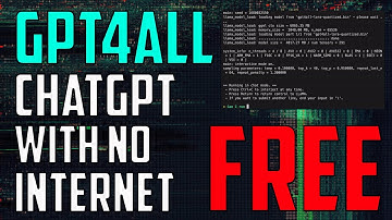 GPT4ALL - ChatGPT that Free and Stored on Your Computer