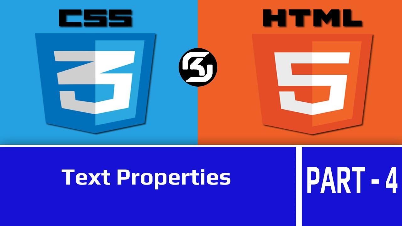 04 HTML 5 and CSS 3 Text Properties || RSK Helpline - YouTube