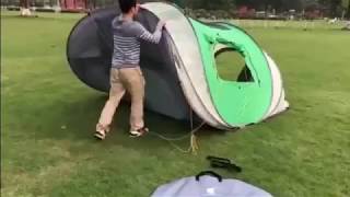 Large Pop Up Tent-How to Take Down Geertop 4-6 Person Pop Up Tent