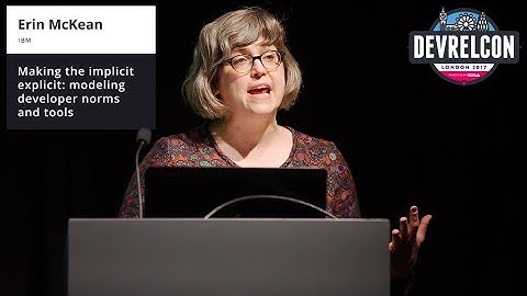 Making the implicit explicit - Erin McKean