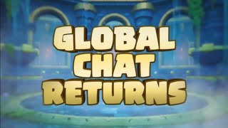 Global Chat Is FINALLY Back in Clash of Clans! 😱🔥 #shorts #clashofclans @ClashOfClans 