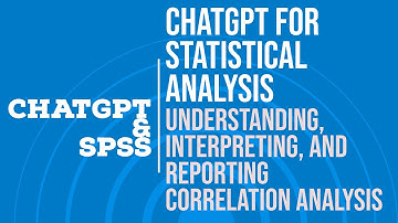 #ChatGPT with #SPSS: How to use ChatGPT to understand and report #Correlation Analysis from SPSS