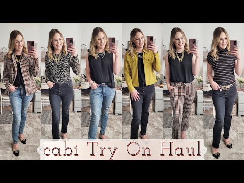 Cabi Fall 2021 Try On Haul, Chic Autumn Clothing: Jeans, Jackets, Tops, &  Jewelry