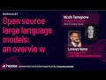 Open Source Large Language Models: An Overview | AI Heroes 2023 talk