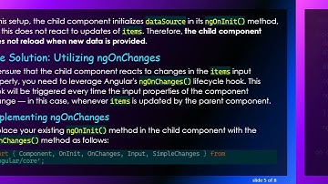 How to Get a Child Component to Reload in Angular 9 After Parent Loads Data