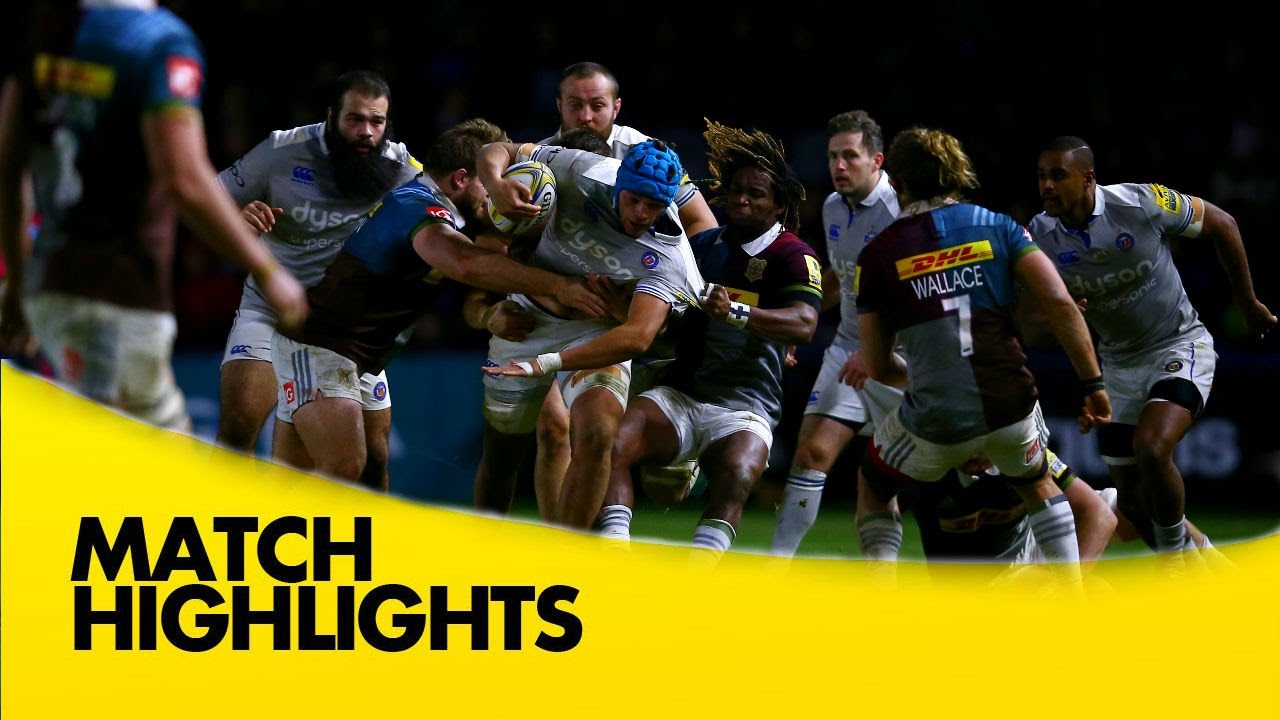 Harlequins v Bath Rugby Aviva Premiership Rugby 201617 YouTube