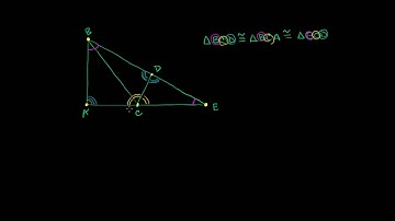 Figuring out all the angles for congruent triangles example