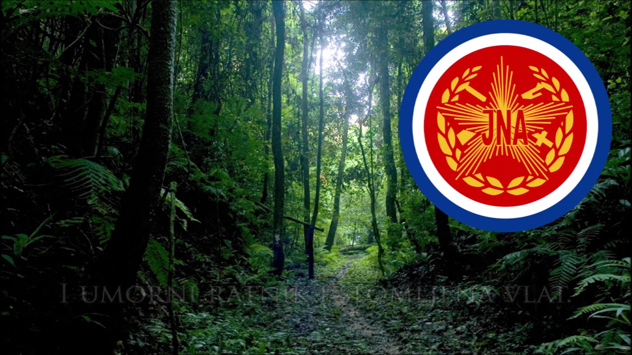 Yugoslav Military March - Zabruje Tako Pjesme Znane [ENG subs]