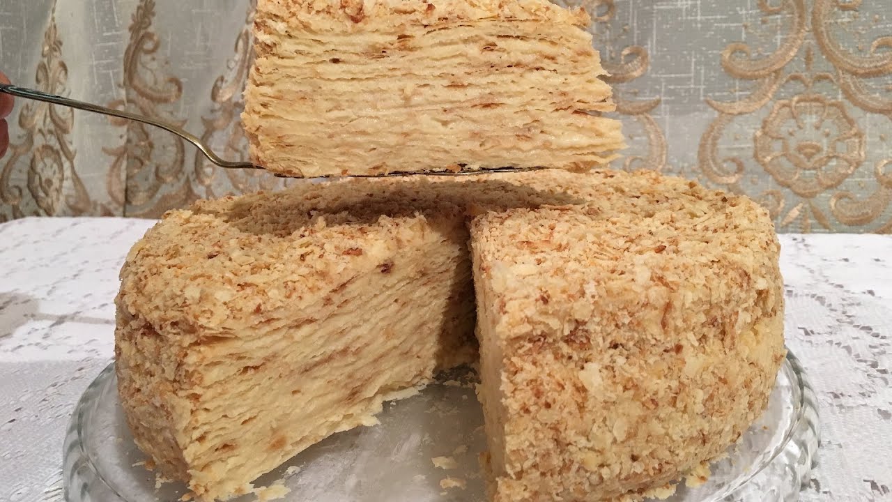 🔴TAVADA NAPOLEON TORTU.  🔴Bu resepti sınamayan qalmayacaq👌😍