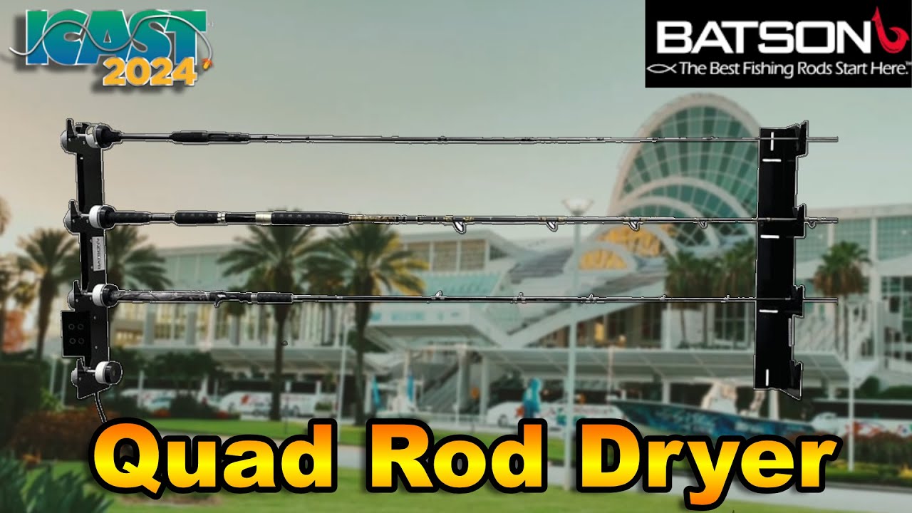 Batson Enterprises Quad Rod Dryer - ICAST 2024