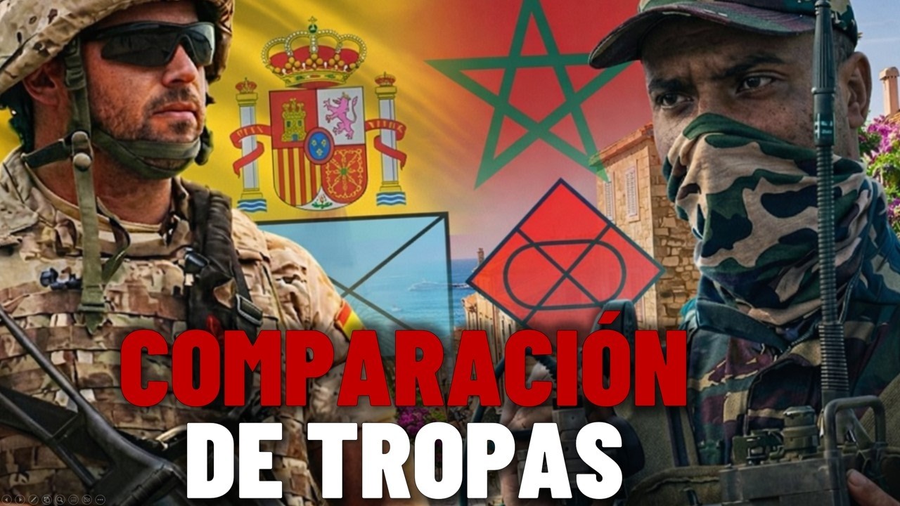 🪖Pelotón de REGULARES vs pelotón de infantería mecanizada marroquí ¿QUIEN VENCERÍA?