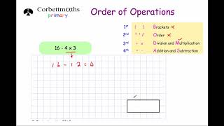 Order of Operations - Primary
