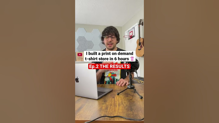 My print on demand t-shirt store is making money