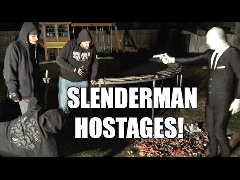 wwe raw 2019 new SLENDERMAN MINION UNMASKED! Backyard Wrestling Match Hostage Situation!