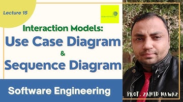 How to create Use Case and Sequence Diagram? | Urdu / Hindi | Lecture 15