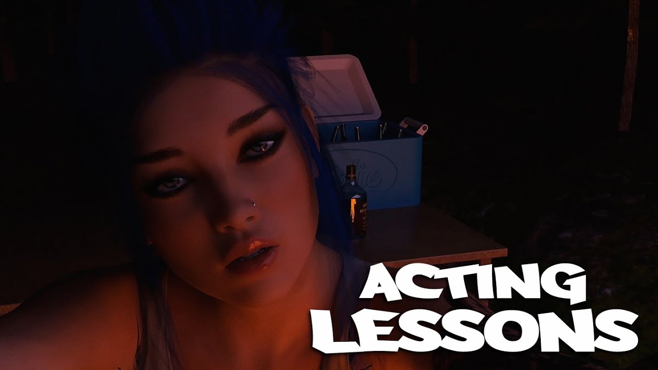 Six lessons. Acting Lessons прохождение. Acting Lessons игра Меган.