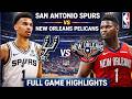 San Antonio Spurs vs New Orleans Pelicans ! Full Game Highlights NBA Season 2026