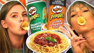 Irish People Try Weird Pringles Flavours