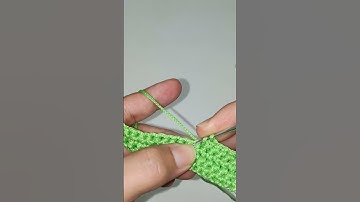 Mũi giảm trong móc len #crochet #crochetcrosai #handmade #tips #diy #thinhhanh @Daymoclencoban