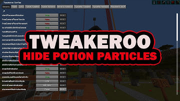 Tweakeroo Remove Own Potion Effects - Minecraft Mod Tutorial