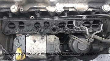 EGR Valve Properly Cleaning Procedure on Opel Vauxhall 2.0 or 2.2 DTI