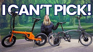 Electric Brompton bike VS MUCH cheaper competitor (Estarli e16)