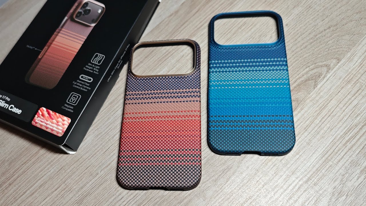 Pitaka Iphone 17 Pro Ultra Slim Woven Aramid Fibre Case (Review)
