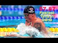 Adam Peaty 57.87* 100m Breaststroke 2019 British Swimming Championship