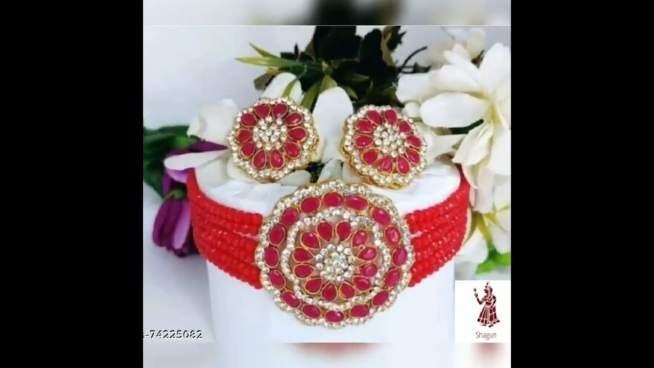 New design rajwadi jewellery set and chik set ❤️👍🙏