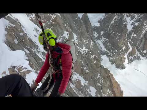 Cresta Kuffner: due alpinisti cinesi portati in salvo dal Soccorso alpino valdostano
